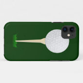 Golf Ball auf einem T-Shirt Case-Mate iPhone Hülle (Rückseite (Horizontal))