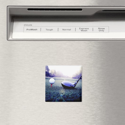 Golf Ball & Bat Magnet (In Situ (Geschirrspüler))