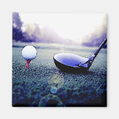 Golf Ball & Bat Magnet (Vorne)
