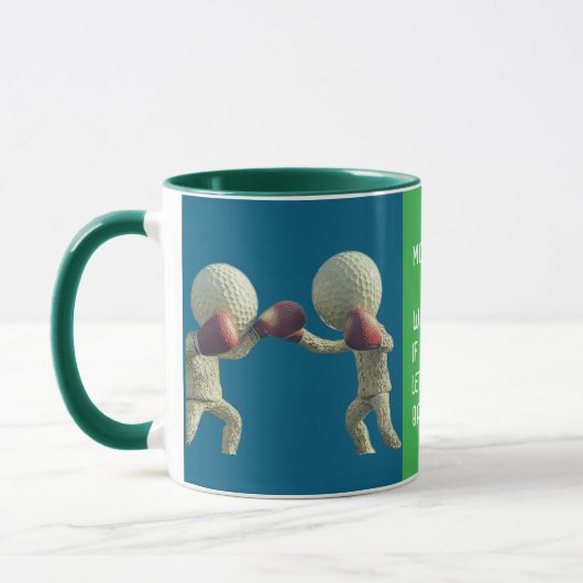 Golf Ball Battle Tasse (Links)