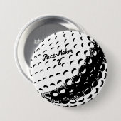 Golf Ball Button (Vorne & Hinten)