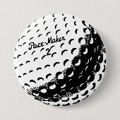 Golf Ball Button (Vorderseite)