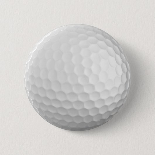 Golf-Ball-Button-/Knopf-Abzeichen Button (Vorderseite)