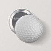 Golf-Ball-Button-/Knopf-Abzeichen Button (Vorne & Hinten)