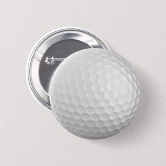 Golf-Ball-Button-/Knopf-Abzeichen Button (Vorne & Hinten)