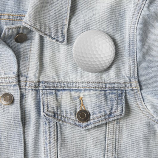Golf-Ball-Button-/Knopf-Abzeichen Button (Beispiel)