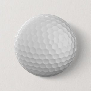 Golf-Ball-Button-/Knopf-Abzeichen Button