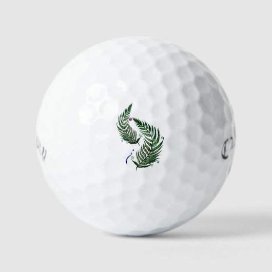 Golf Ball Callaway Supersoft with Aotearoa Fern (Vorderseite)