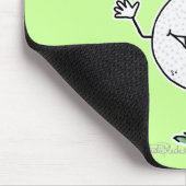 Golf Ball Charakter ParTEE! Mousepad (Ecke)