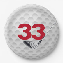 Golf Ball Design 33. Geburtstag