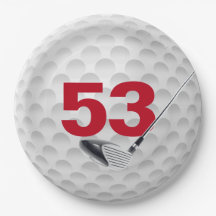Golf Ball Design 53. Geburtstag