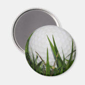 Golf Ball Design Magnet (Vorderseite/Rückseite)