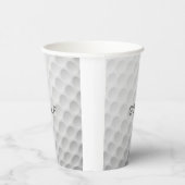 Golf Ball Design Paper Cup Pappbecher (Rechts)
