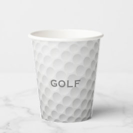 Golf Ball Design Paper Cup Pappbecher