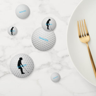 Golf Ball Design Table Confetti Konfetti