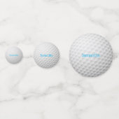 Golf Ball Design Table Confetti Konfetti (Vorderseiten)