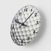 "Golf Ball"-Design-Wanduhren Runde Wanduhr (Winkel)