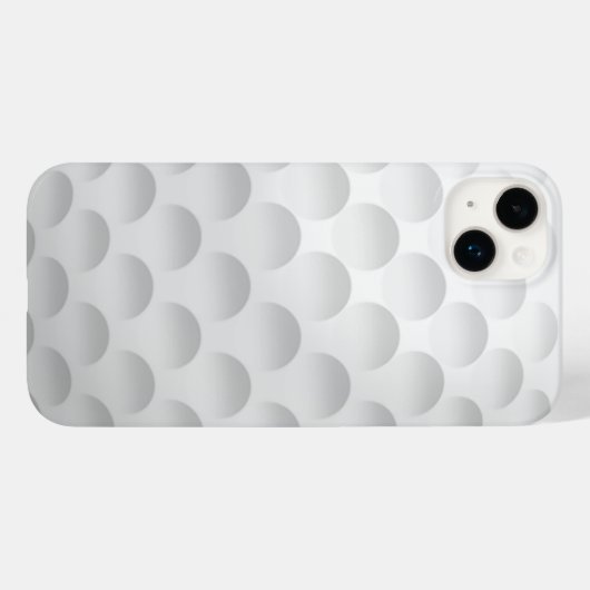 Golf Ball Dimple Design Case-Mate iPhone Hülle (Rückseite (Horizontal))
