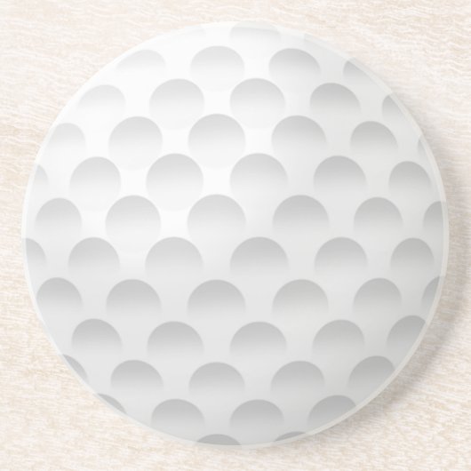 Golf Ball Dimple Design Getränkeuntersetzer (Vorne)