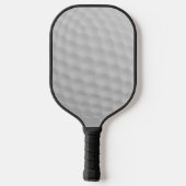 Golf Ball Dimples Monogram Pickleball Paddle (Rückseite)