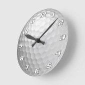 Golf Ball Dimples Muster Textur Runde Wanduhr (Winkel)