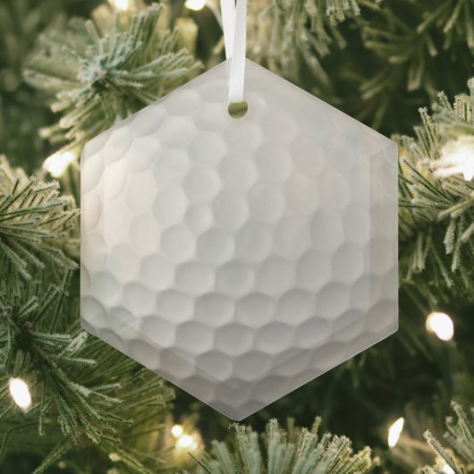 Golf Ball Dimples Ornament Aus Glas (Insitu)