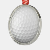 Golf Ball Dimples Ornament Aus Metall (Links)