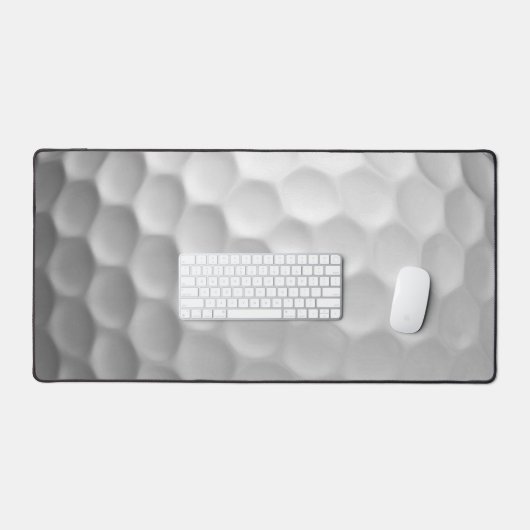 Golf Ball Dimples Pattern Texture Schreibtischunterlage (Tastatur & Maus)