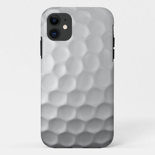 Golf Ball Dimples Textur Muster Case-Mate iPhone Hülle (Rückseite)