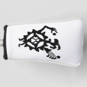 Golf Ball Eater Petroglyph Headcover (Vorderseite)
