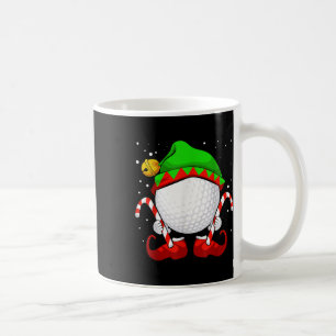 Golf Ball Elf Christmas Pajama Niedlich Sport X Ma Kaffeetasse