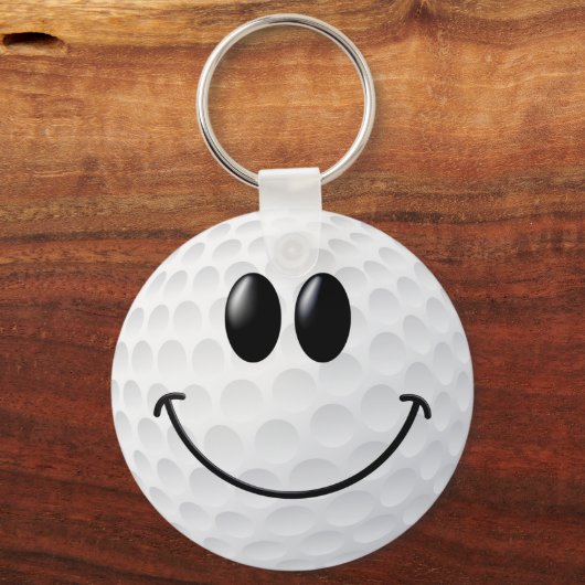 Golf Ball Face Schlüsselanhänger (Vorderseite)