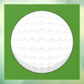 Golf Ball Fensteraufkleber (Blatt 3)