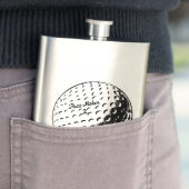 Golf Ball Flachmann (Beispiel)