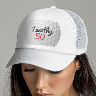 Golf Ball Geburtstagsparty - 50. oder anderes Jahr Truckerkappe