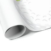 Golf Ball Geschenkpapier (Rolleneckpunkt)