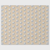 Golf Ball Geschenkpapier (Flach)