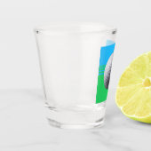 Golf-Ball-Glas Schnapsglas (Links)