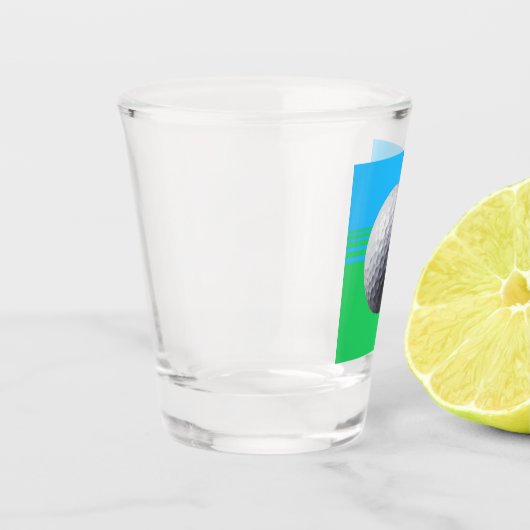 Golf-Ball-Glas Schnapsglas (Links)