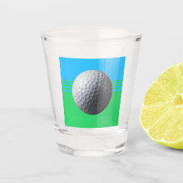 Golf-Ball-Glas Schnapsglas