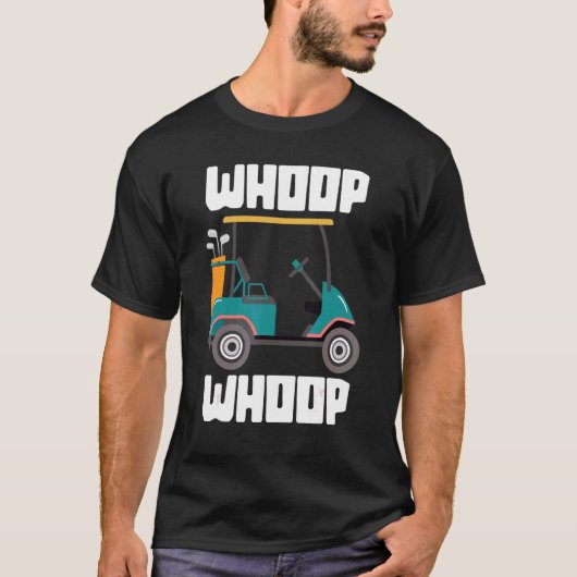Golf Ball Golfer Spaß T-Shirt (Vorderseite)