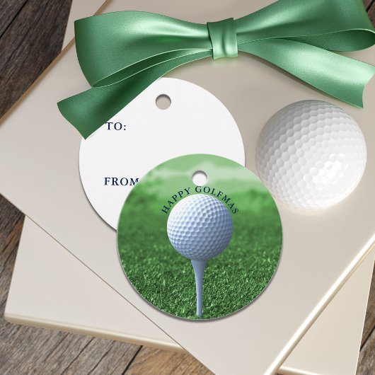 Golf Ball Happy Golfmas Geschenkartikel Feigwarenm Geschenkanhänger