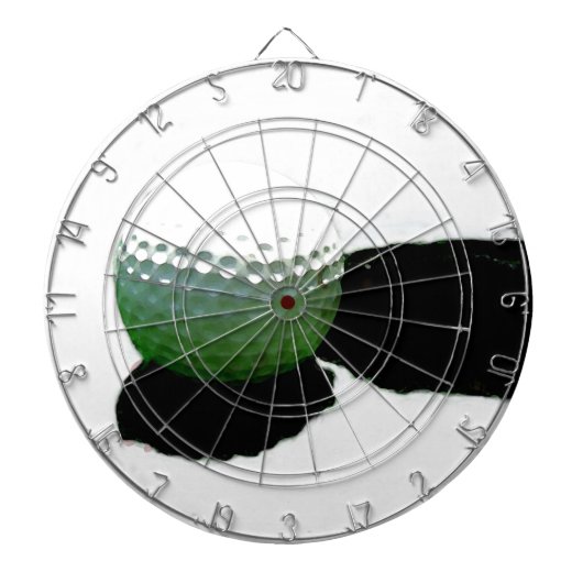 Golf Ball & Hole Dartscheibe (vorne)