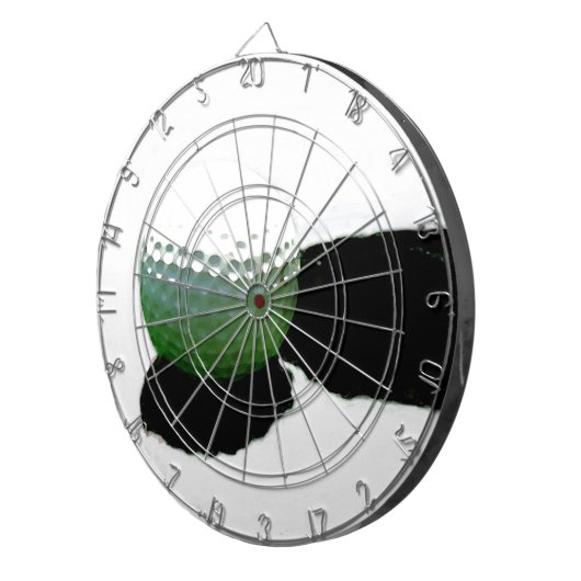 Golf Ball & Hole Dartscheibe (Vorderseite rechts)