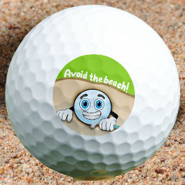 Golf Ball im Bunker Vermeiden Sie den Strand