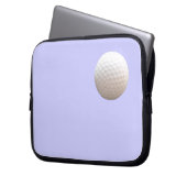 Golf Ball im Himmel Laptopschutzhülle (Vorderseite Links)