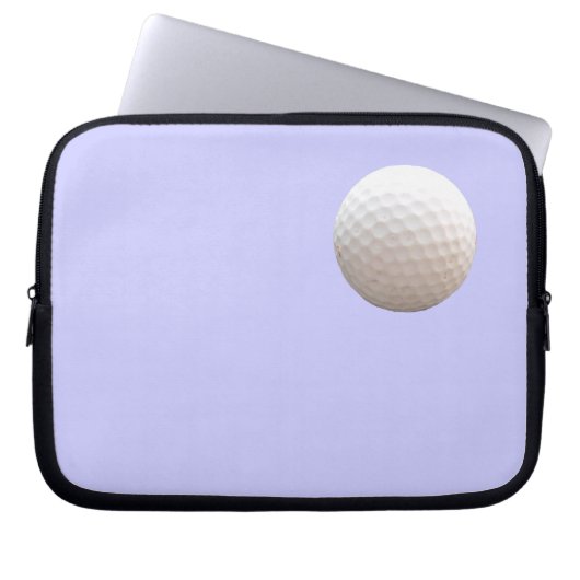 Golf Ball im Himmel Laptopschutzhülle (Vorderseite)
