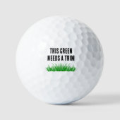 Golf Ball im rauen Golfer-Geschenk Funny (Vorderseite)