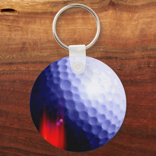Golf Ball Key Chains Schlüsselanhänger (Vorderseite)