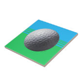 Golf Ball kleine Fliese (Seite)